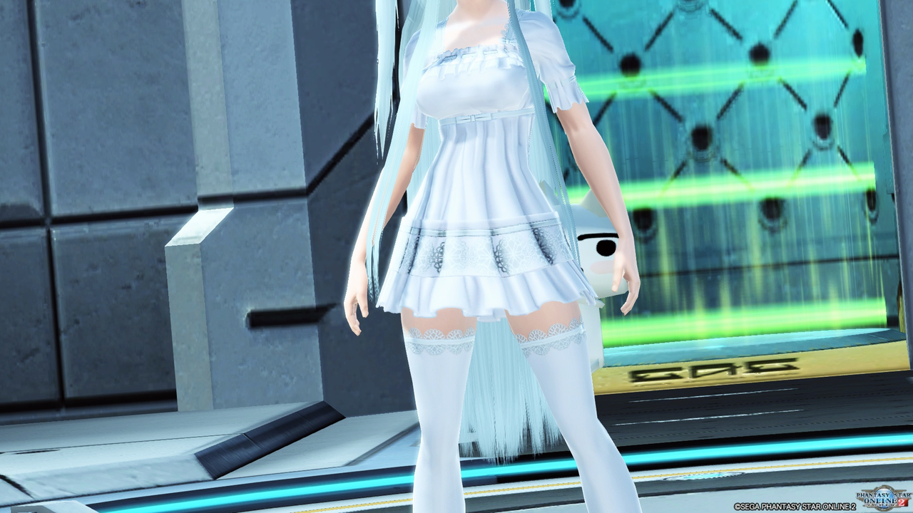 フリルワンピースが可愛いすぎる Mellanna リラメルとアンナのpso2日記