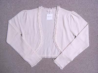 FlowerMotifBolero(Beige)