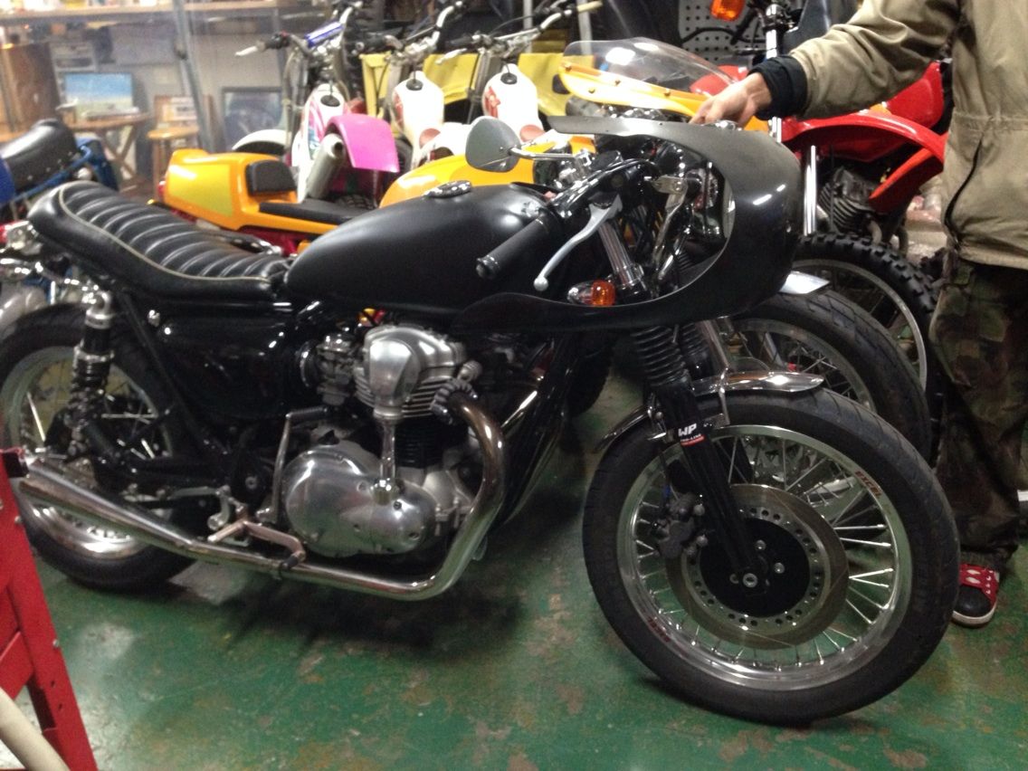 ハーフカウルを当ててみる : ヨーロピアンシングル＆ツイン『TICKLE』