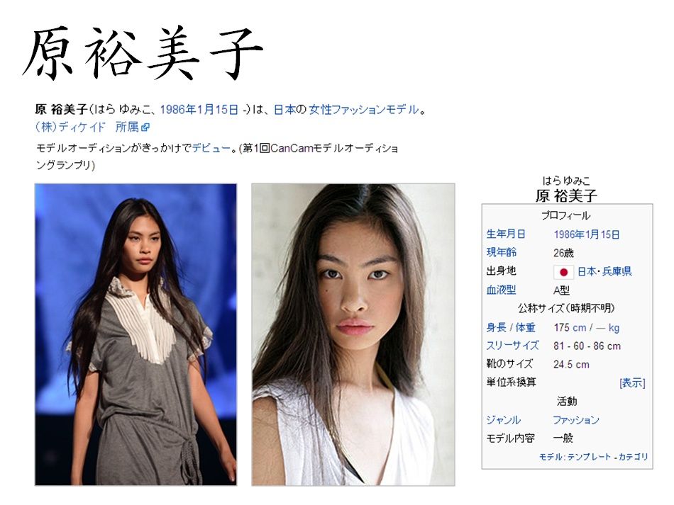 原裕美子 モデル Japaneseclass Jp
