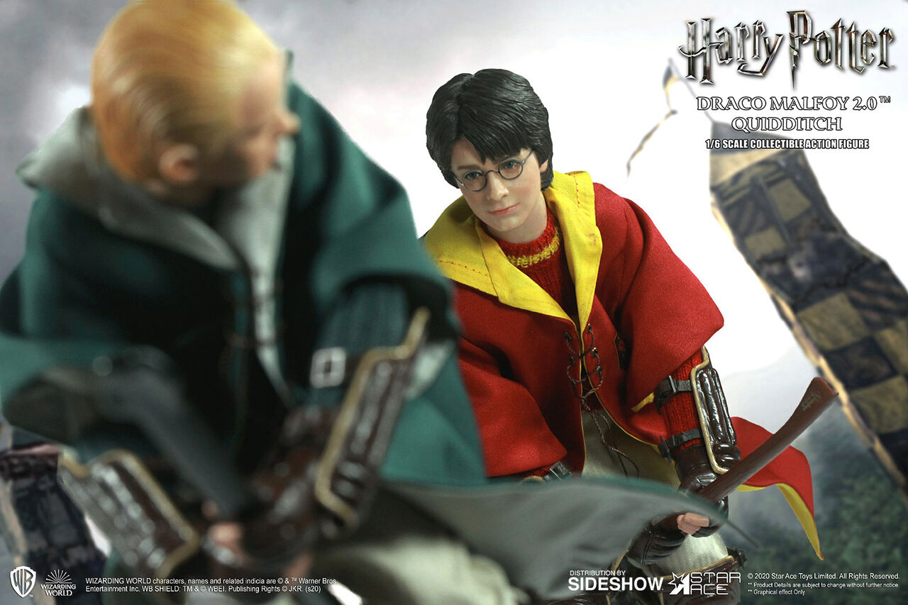 スターエーストイズ 1/6　ハリー・ポッター＆ドラコ・マルフォイ　クィディッチ ハリー・ポッターと秘密の部屋 1/6 ドラコ・マルフォイ