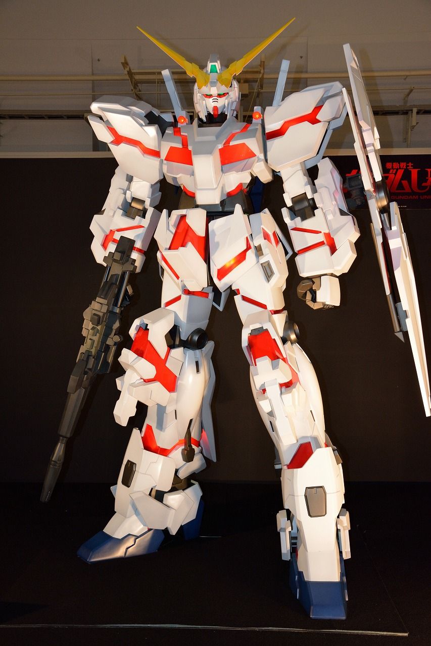 ガンダムワールド14 In仙台 その5 ユニコーンガンダム デストロイモード と バンシィ ノルン デストロイモード モデル工房タイガーハウス ブログ レプリカ フィギュア