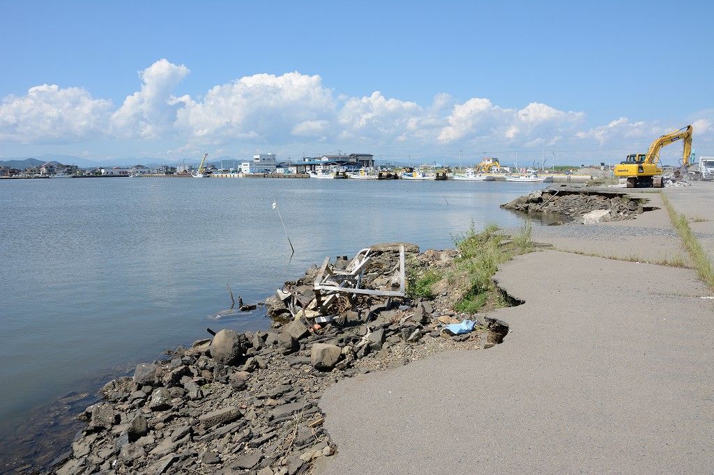 震災から2年半後の亘理町荒浜の様子 モデル工房タイガーハウス ブログ レプリカ フィギュア