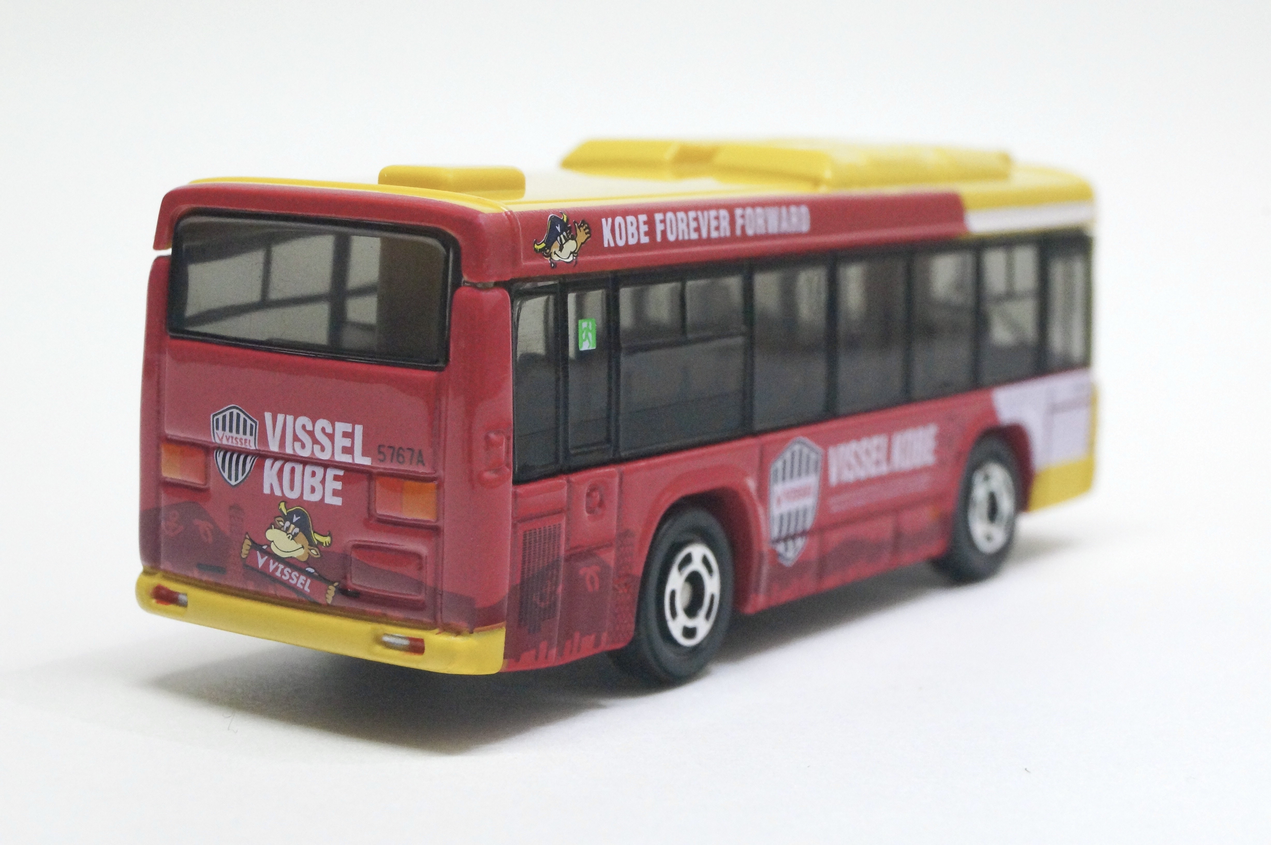 10個　山陽バス　いすゞエルガ　トミカ 山陽バス VISSEL KOBE ラッピングバス いすゞ エルガ : トミカ探求日記