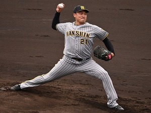 阪神・秋山拓巳投手 (1)