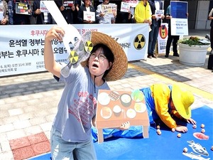 韓国人の反日パフォーマンス
