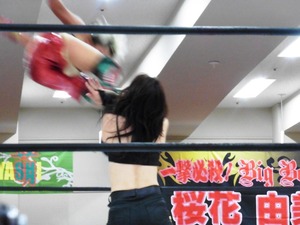 AKINO&小林香萌vs尾崎弓&桜花由美 (8)