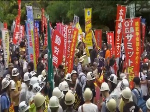 Ｇ７反対デモ (2)