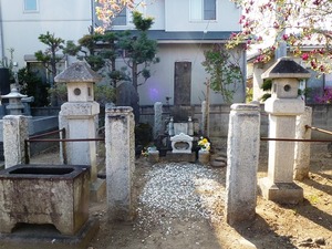 小栗又一の墓 (2)
