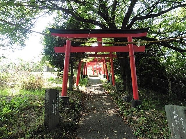 里見城の鬼門除け 城山稲荷神社 tigerdream の上州まったり紀行 里見城の鬼門除け 城山稲荷神社 tigerdream の上州まったり紀行