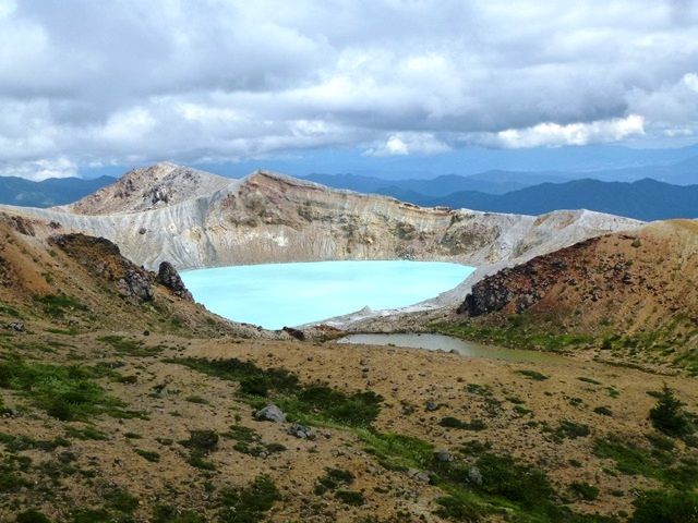 草津白根山 湯釜 上州まったり紀行