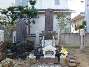 小栗又一の墓 (3)