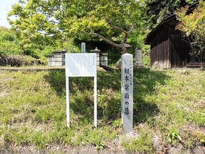 根本常南の墓 (1)