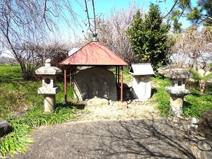 一石観音三尊・石造薬師如来 (1)