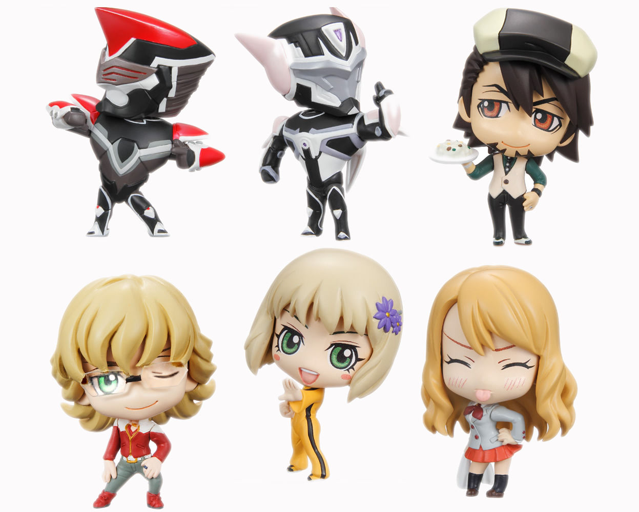 (未使用･未開封品)デフォルマイスタープチ TIGER&amp;BUNNY(off shot edition) 全10種セット デフォルマイスタープチ TIGER & BUNNY ＜off shot edition