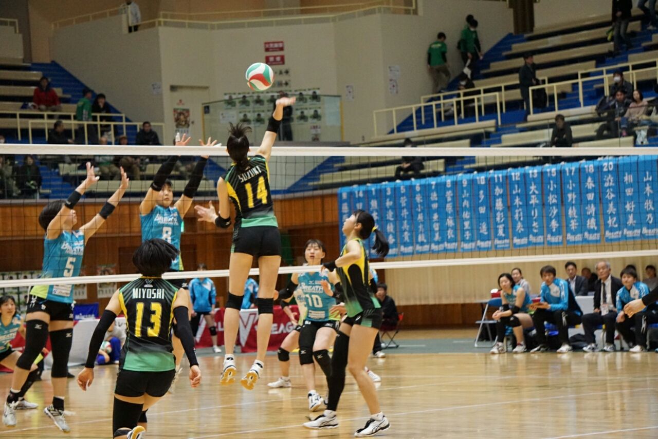 youは何しにvリーグへ そうだ バレーボールを見に行こう 彼女はバレーボーラー