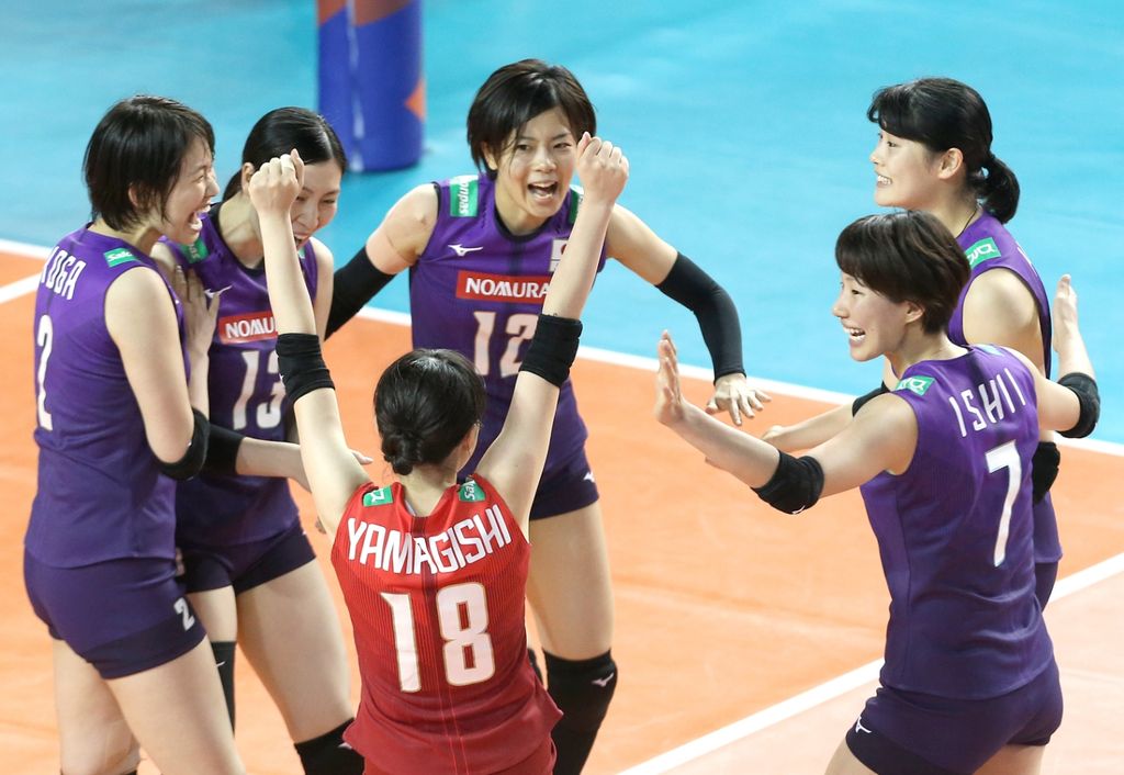 TheJapanteamischeeringafterscoring