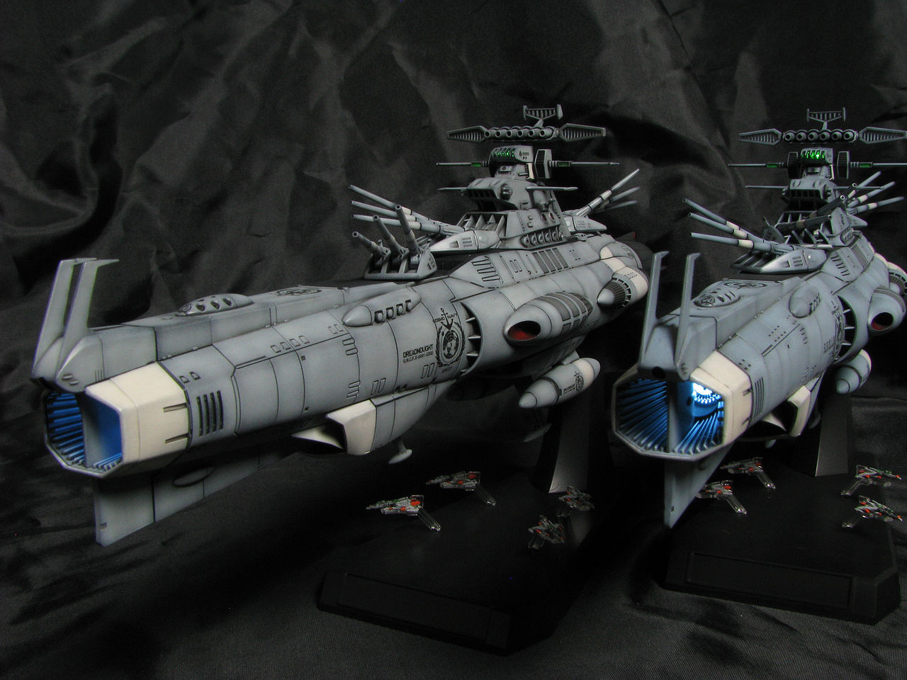 1/1000 バンダイ 宇宙戦艦ヤマト2202 主力戦艦ドレッド