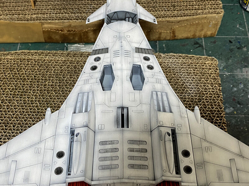 ハセガワ 1/400 クラッシャージョウ ミネルバ ② : ゆりかご亭 ハセガワ 1/400 クラッシャージョウ ミネルバ ② : ゆりかご亭