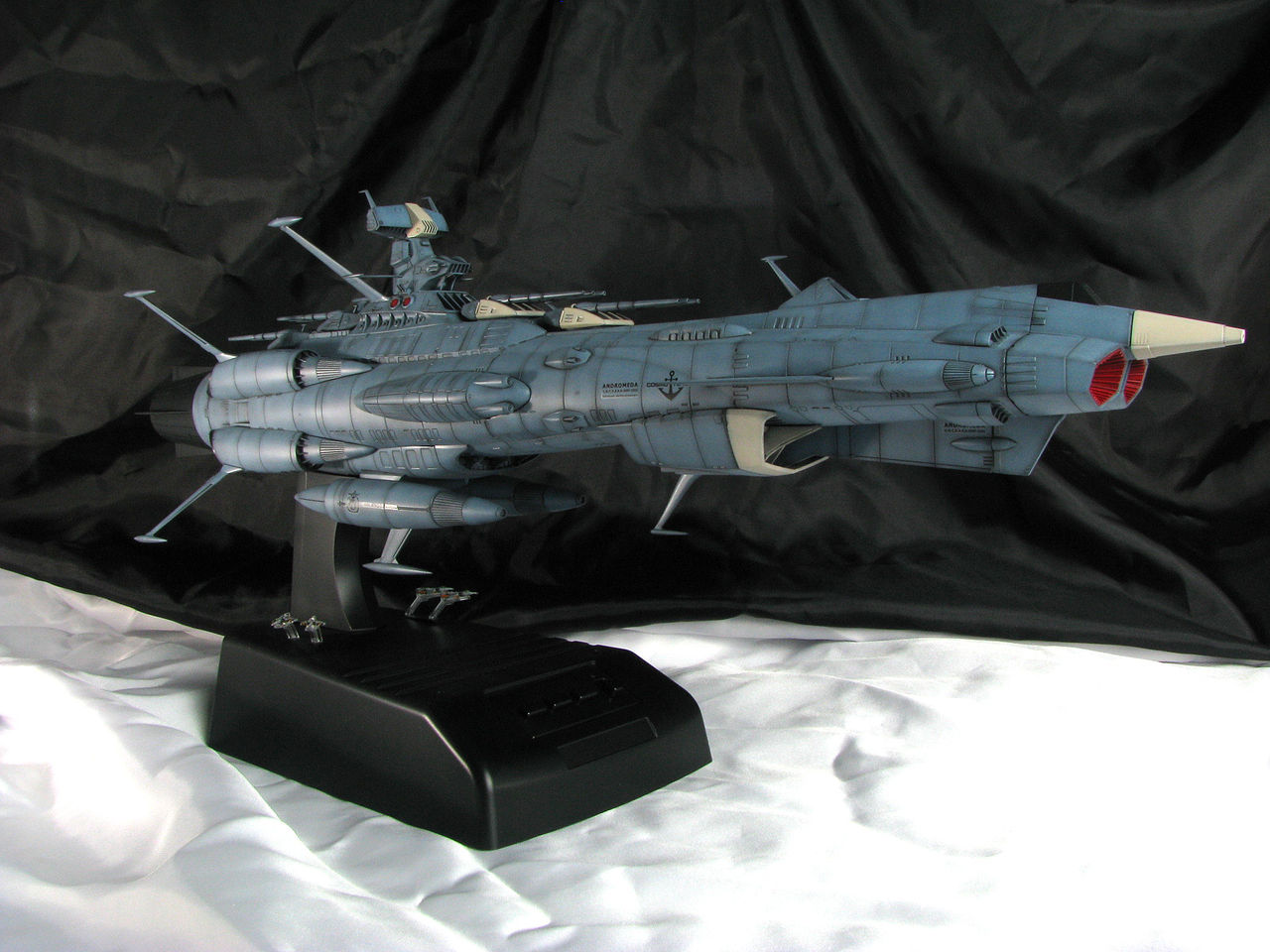 1/1000 バンダイ アンドロメダ級一番艦アンドロメダ ③ 完成です