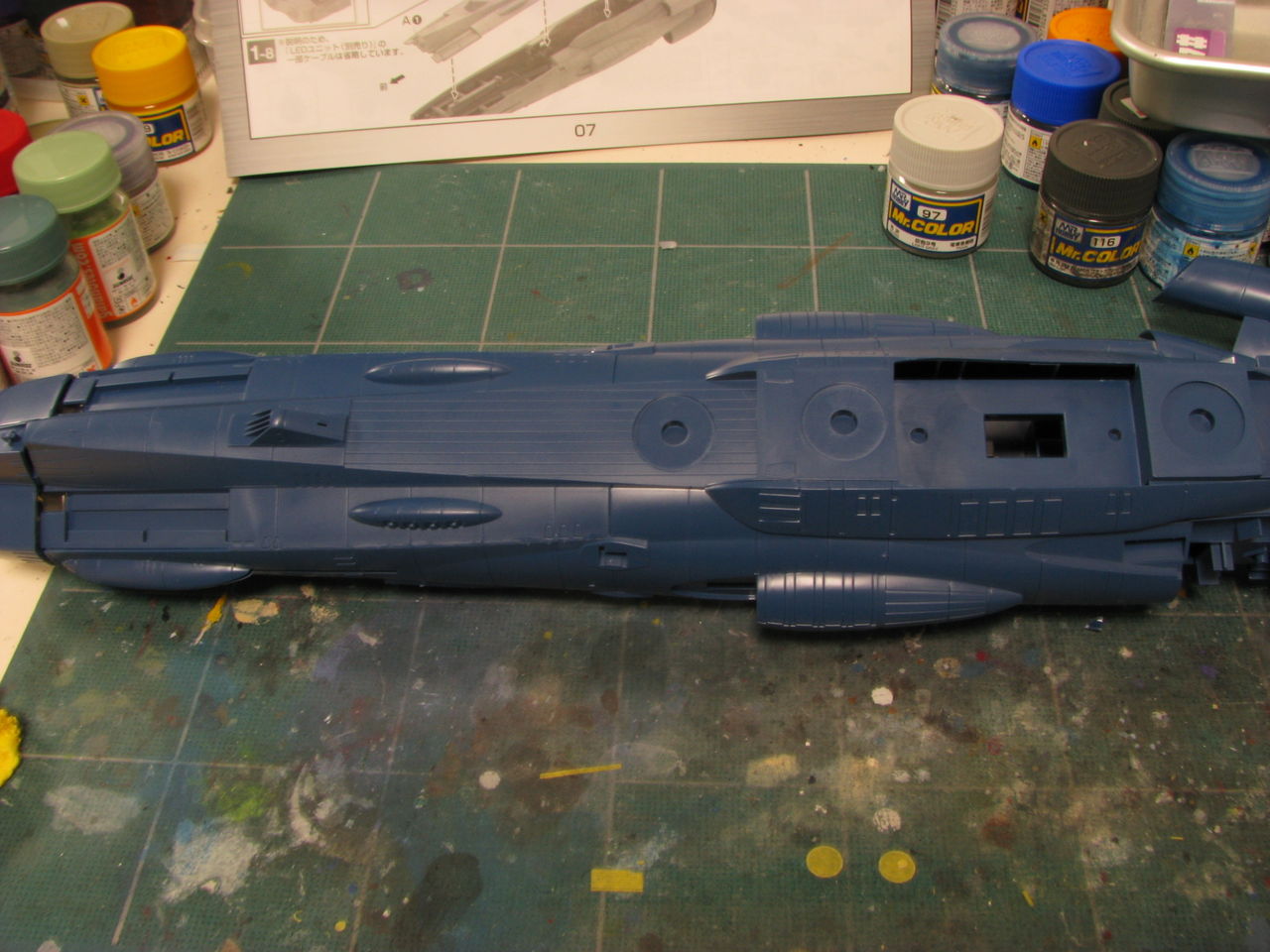 1/1000 バンダイ アンドロメダ級三番艦 アポロノーム 制作依頼品