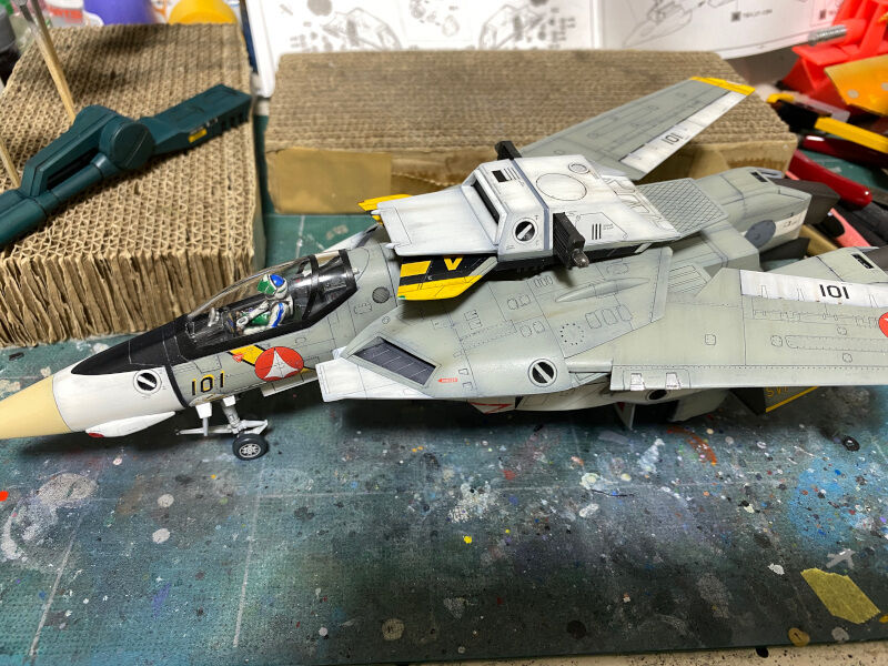 MACROSS [Hasegawa]1/48 VF-1J Super Valkyrie “max/miria” w