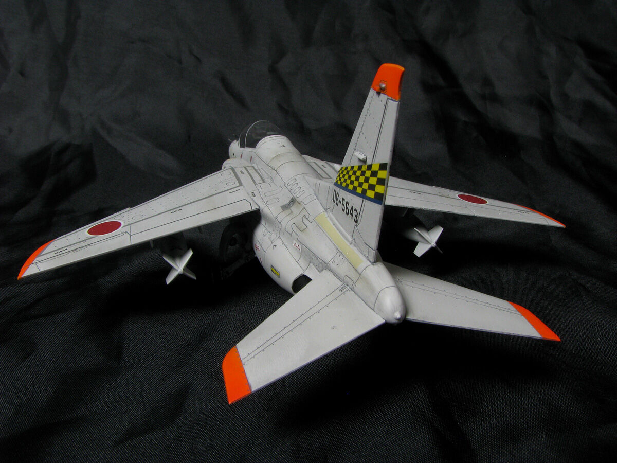 1/72 ハセガワ 川崎T-4 航空自衛隊中等練習機 ④ 完成です : ゆりかご亭