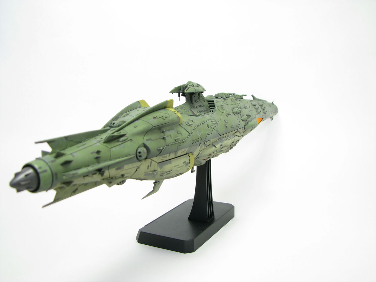 キ*0様 【宇宙戦艦ヤマト2199 ハイゼラード級航宙戦艦】約30cm 台座付 1/1000 宇宙戦艦ヤマト2199 ハイゼラード級航宙戦艦 ④ 完成です
