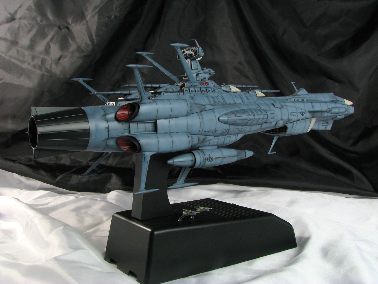 1/1000 バンダイ アンドロメダ級一番艦アンドロメダ ③ 完成です