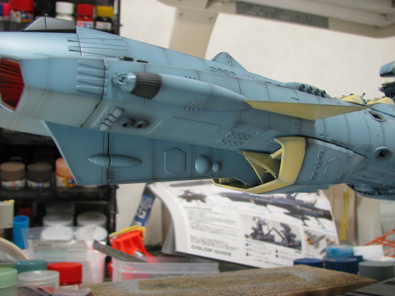 「ーー様製作ご依頼品」アンドロメダ級一番艦アンドロメダ(1/1000) 1/1000 バンダイ アンドロメダ級一番艦アンドロメダ 制作依頼品 ⑥