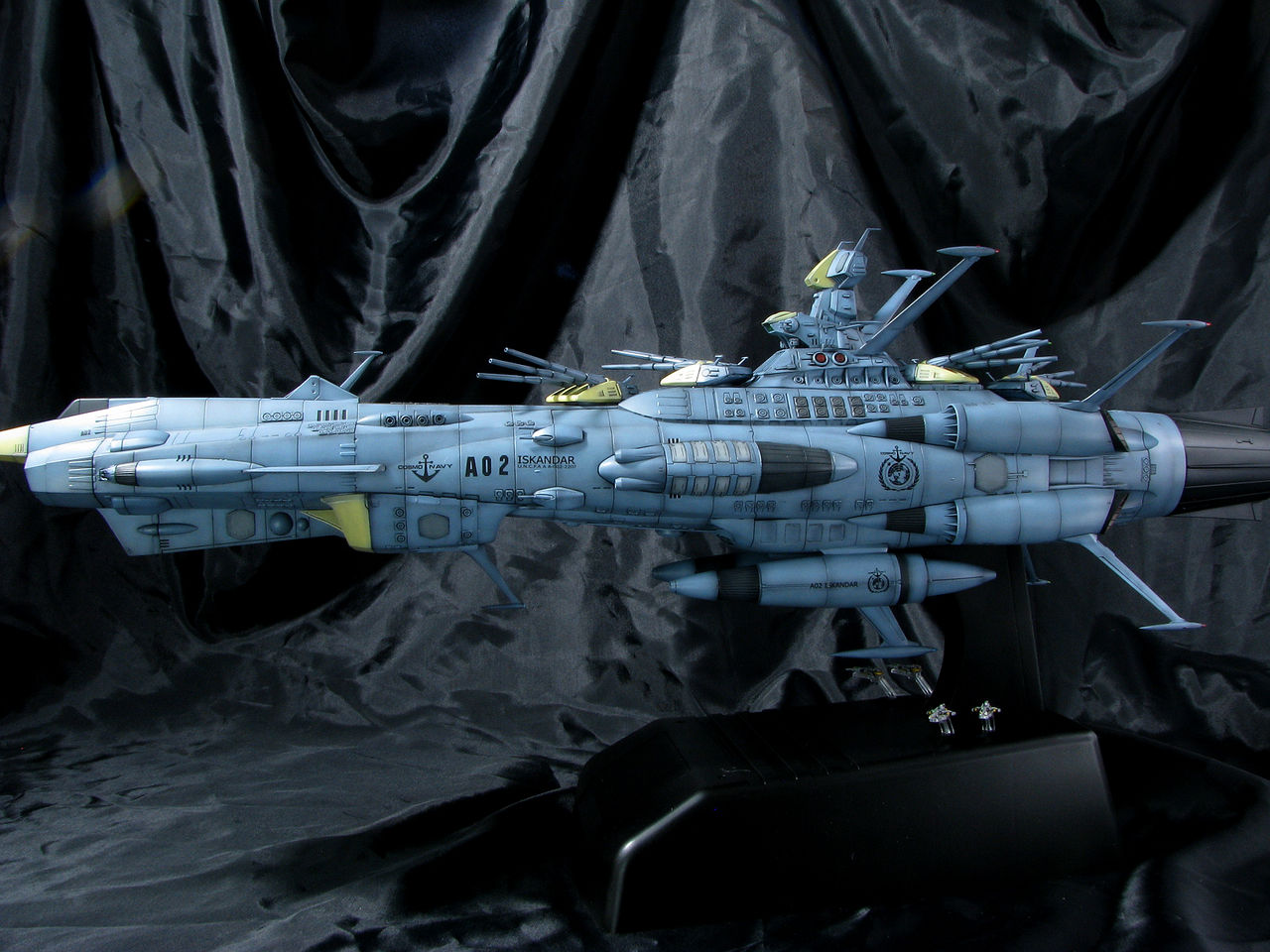 1/1000 バンダイ アンドロメダ級一番艦アンドロメダ 2艦目 制作