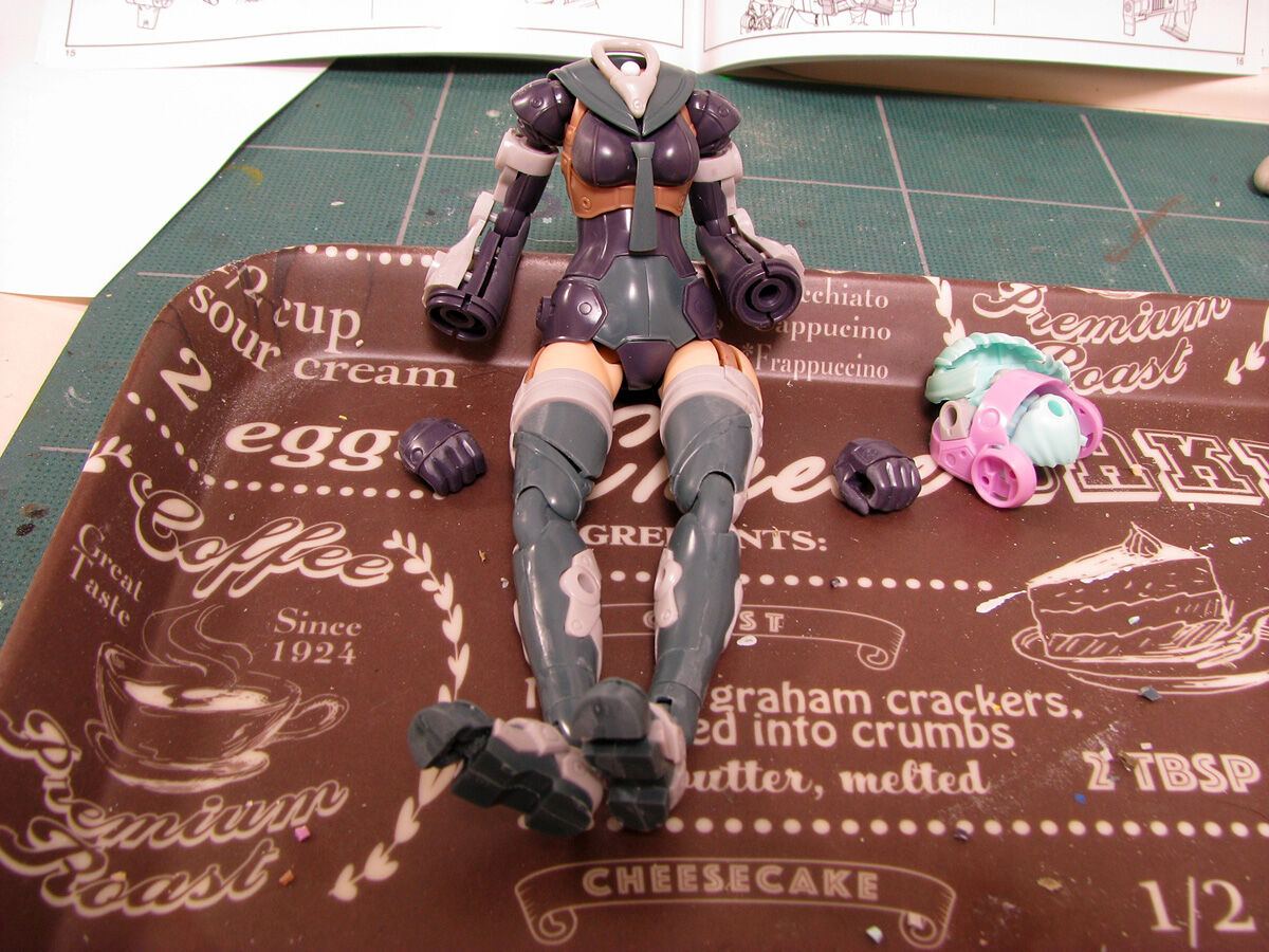 コトブキヤ フレームアームズ ガール グライフェン 制作依頼品 ゆりかご亭