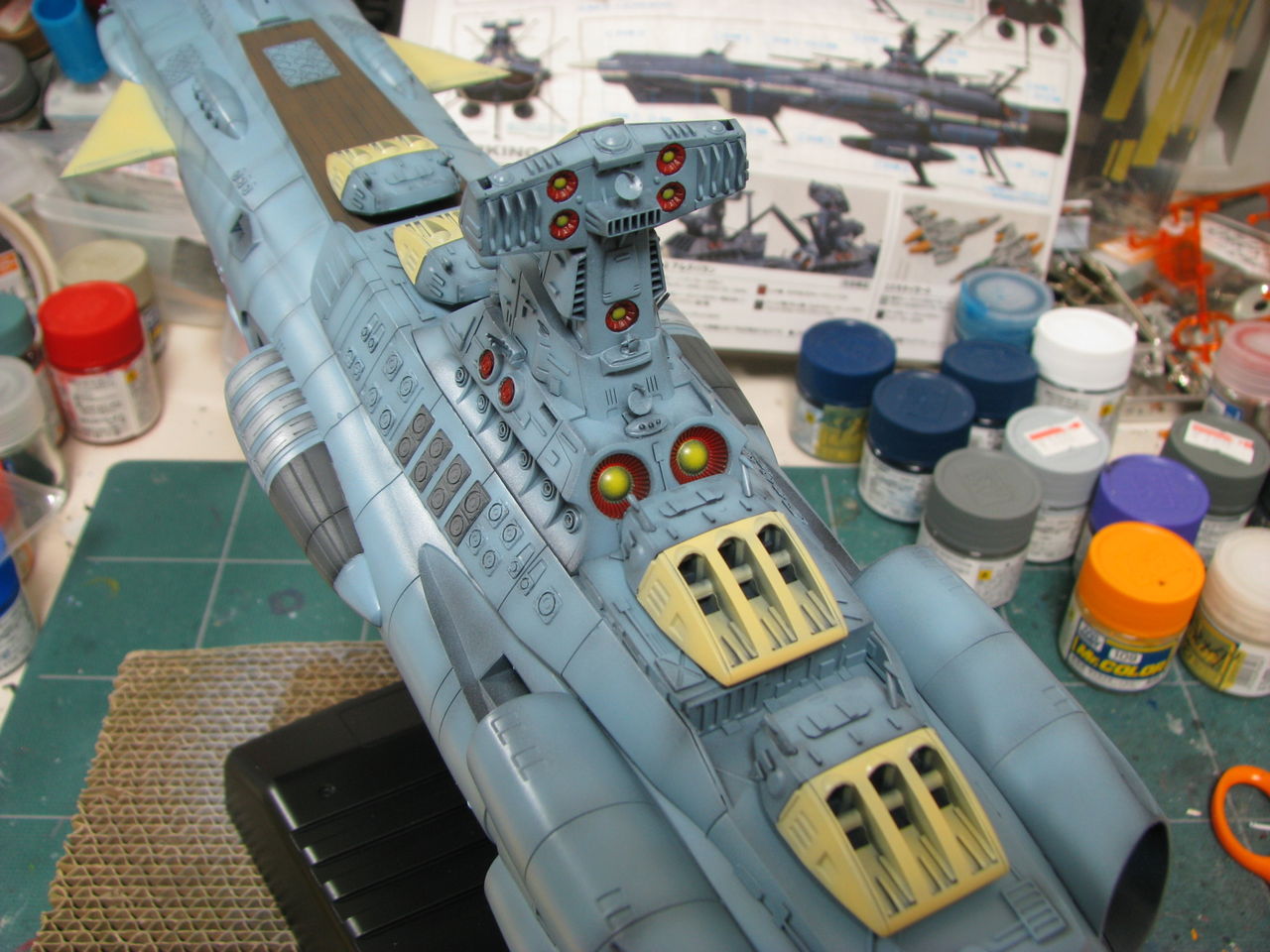 1/1000 バンダイ アンドロメダ級一番艦アンドロメダ 2艦目 制作依頼品