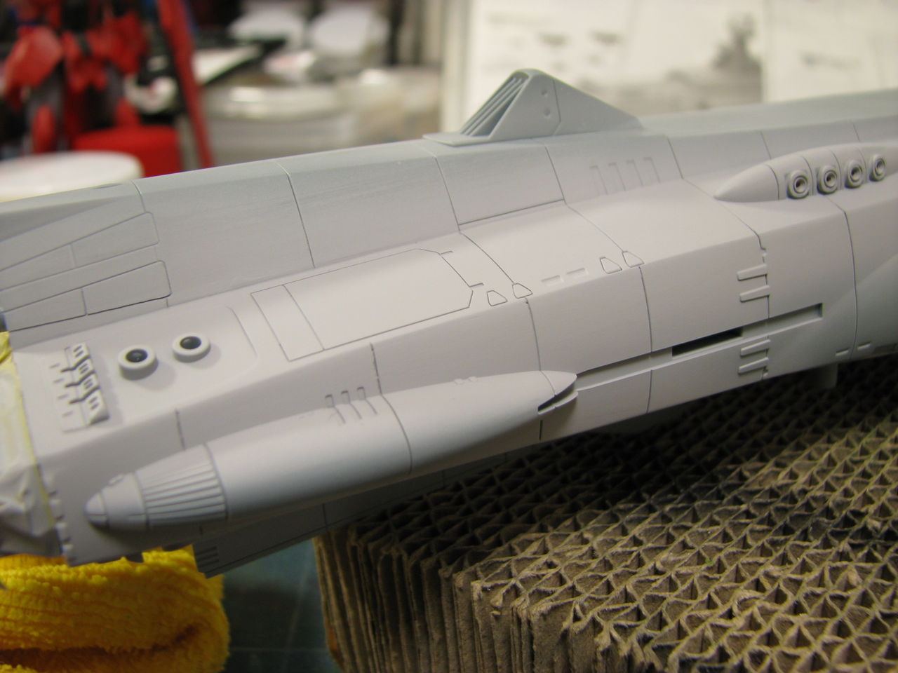 1/1000 バンダイ アンドロメダ級一番艦アンドロメダ 制作依頼品 ②