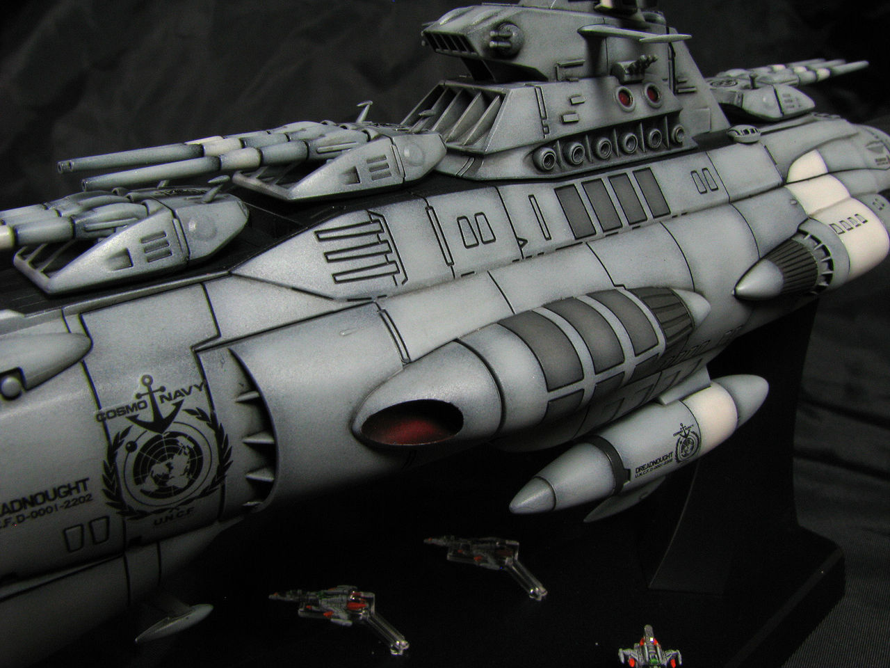 1/1000 バンダイ 宇宙戦艦ヤマト2202 主力戦艦ドレッドノート ④