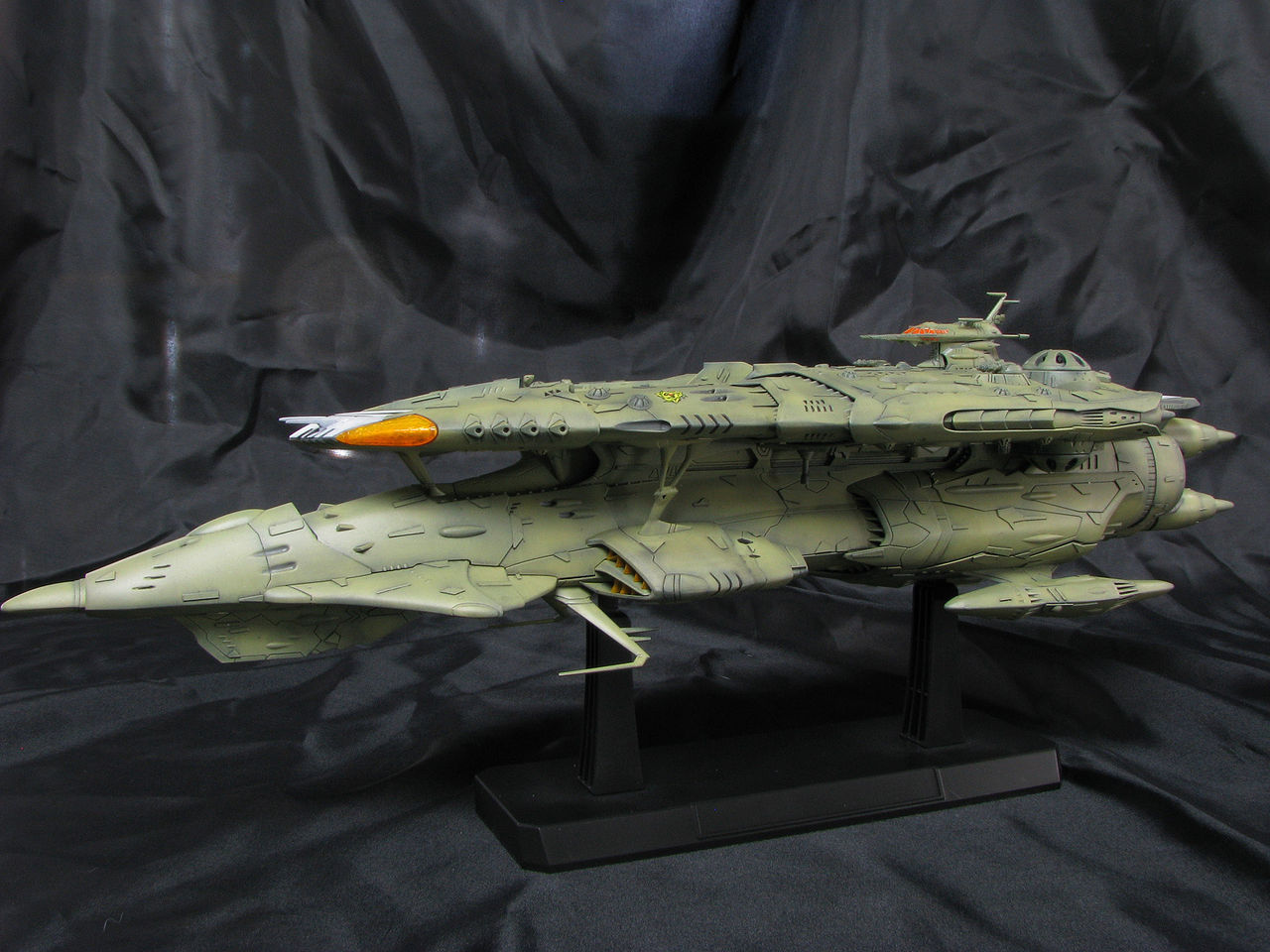 1/1000 バンダイ ナスカ級打撃型航宙母艦 キスカ ③ 完成です
