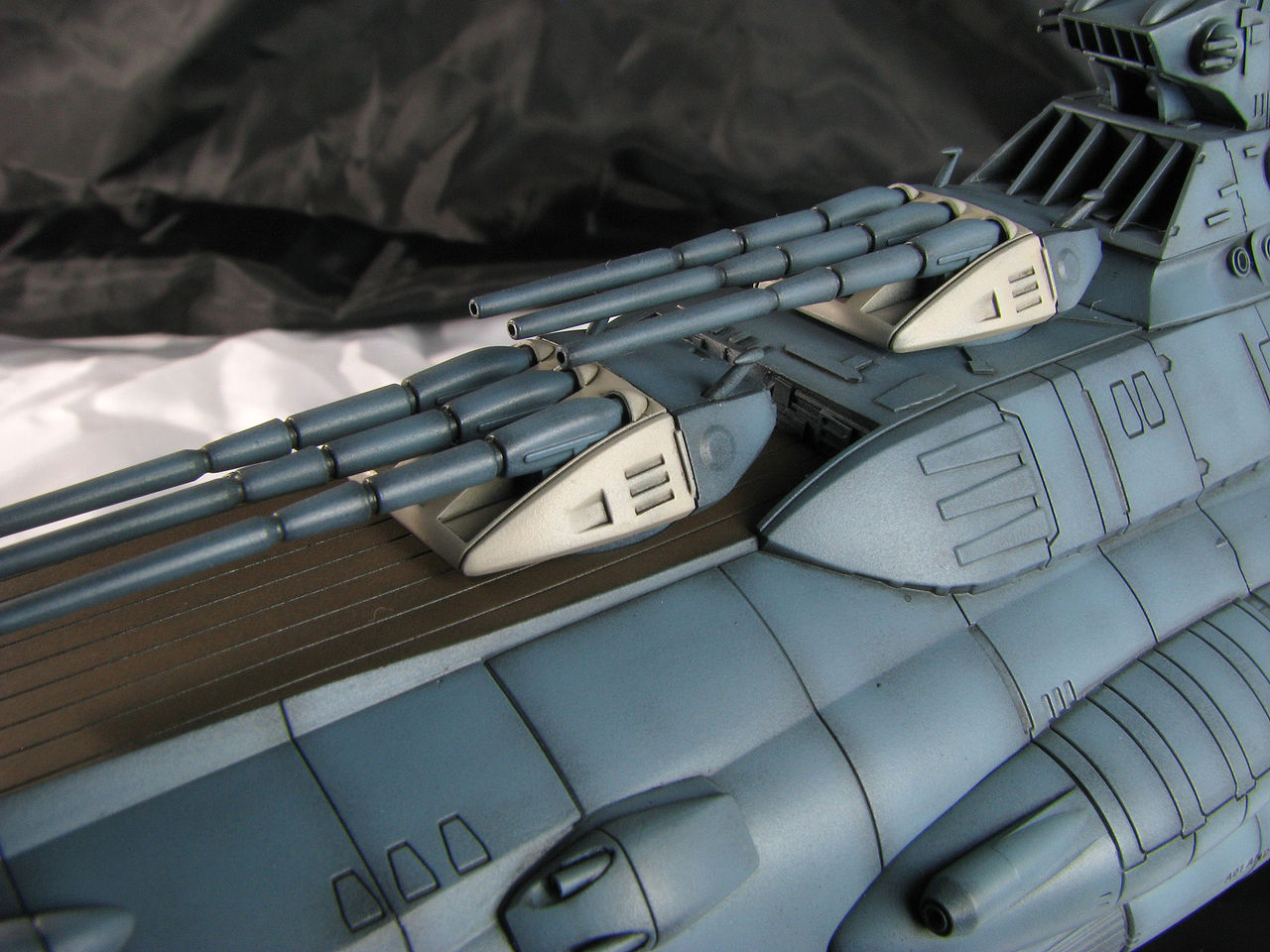 1/1000 バンダイ アンドロメダ級一番艦アンドロメダ ③ 完成です