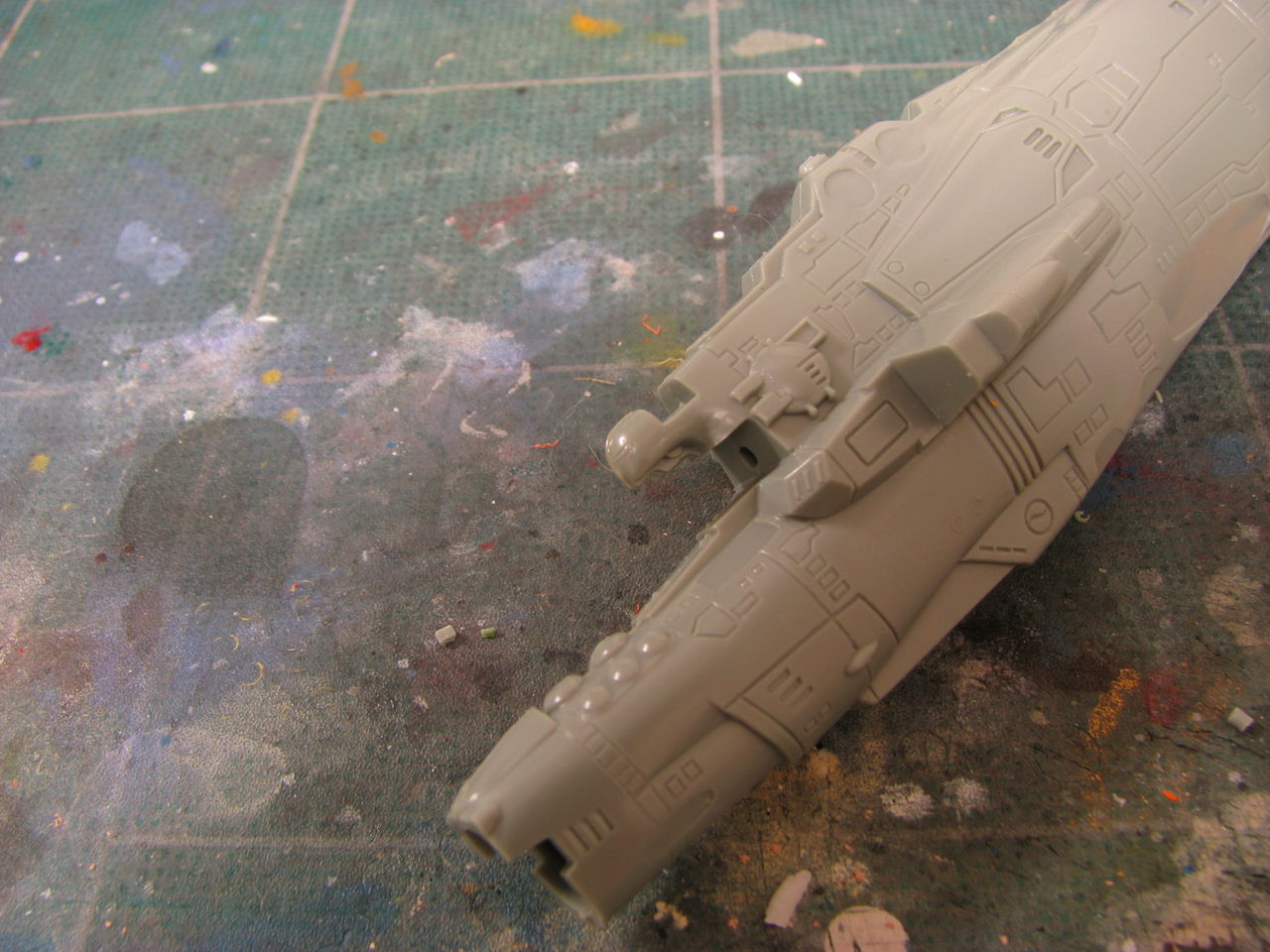1/3500 タカラ 連合宇宙軍所属重巡洋艦 コルドバ 製作依頼品 1/3500 タカラ 連合宇宙軍所属重巡洋艦 コルドバ 製作依頼品