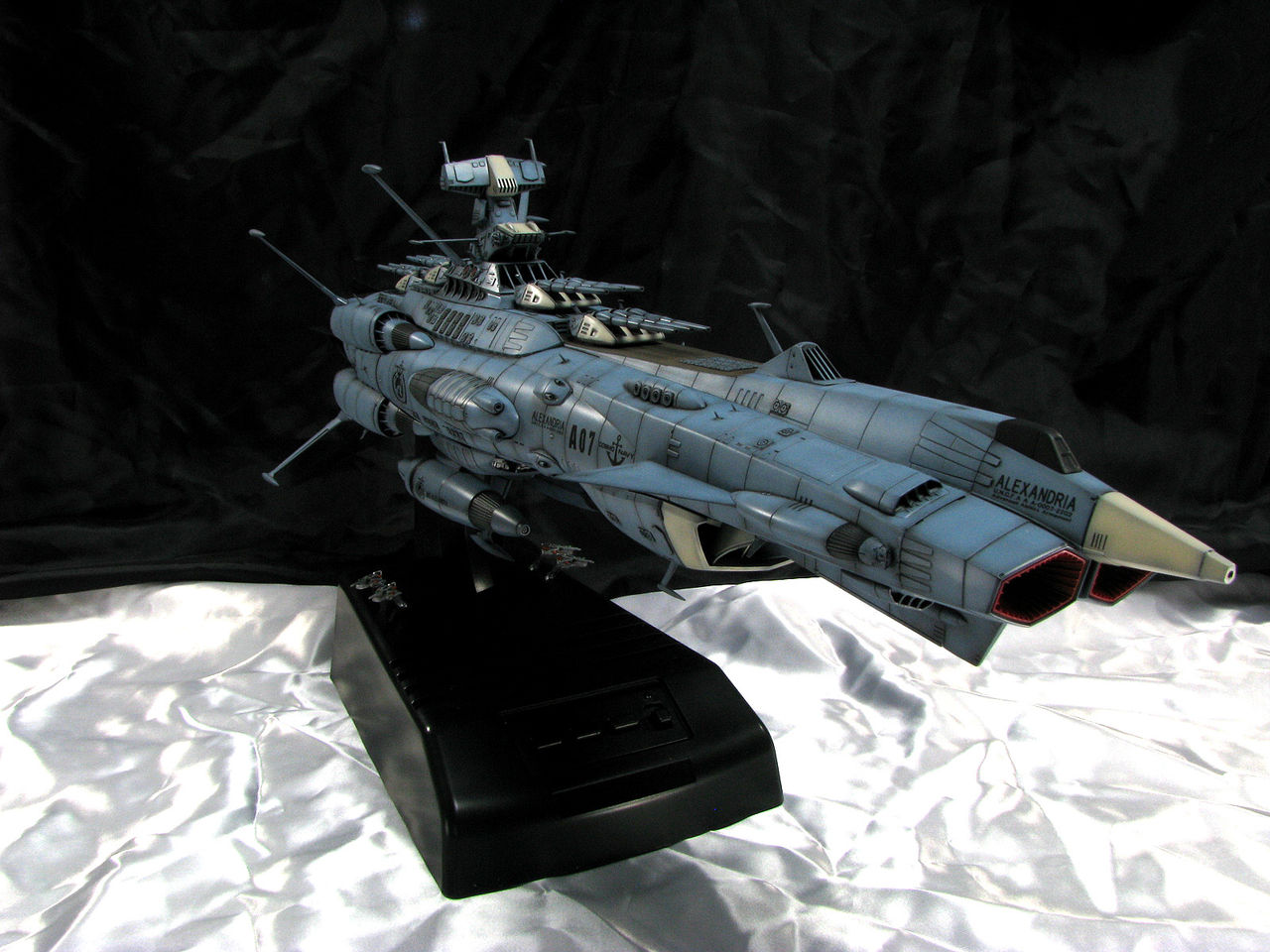 「ーー様製作ご依頼品」アンドロメダ級一番艦アンドロメダ(1/1000) 1/1000 バンダイ アンドロメダ級一番艦アンドロメダ 制作依頼品 ⑥