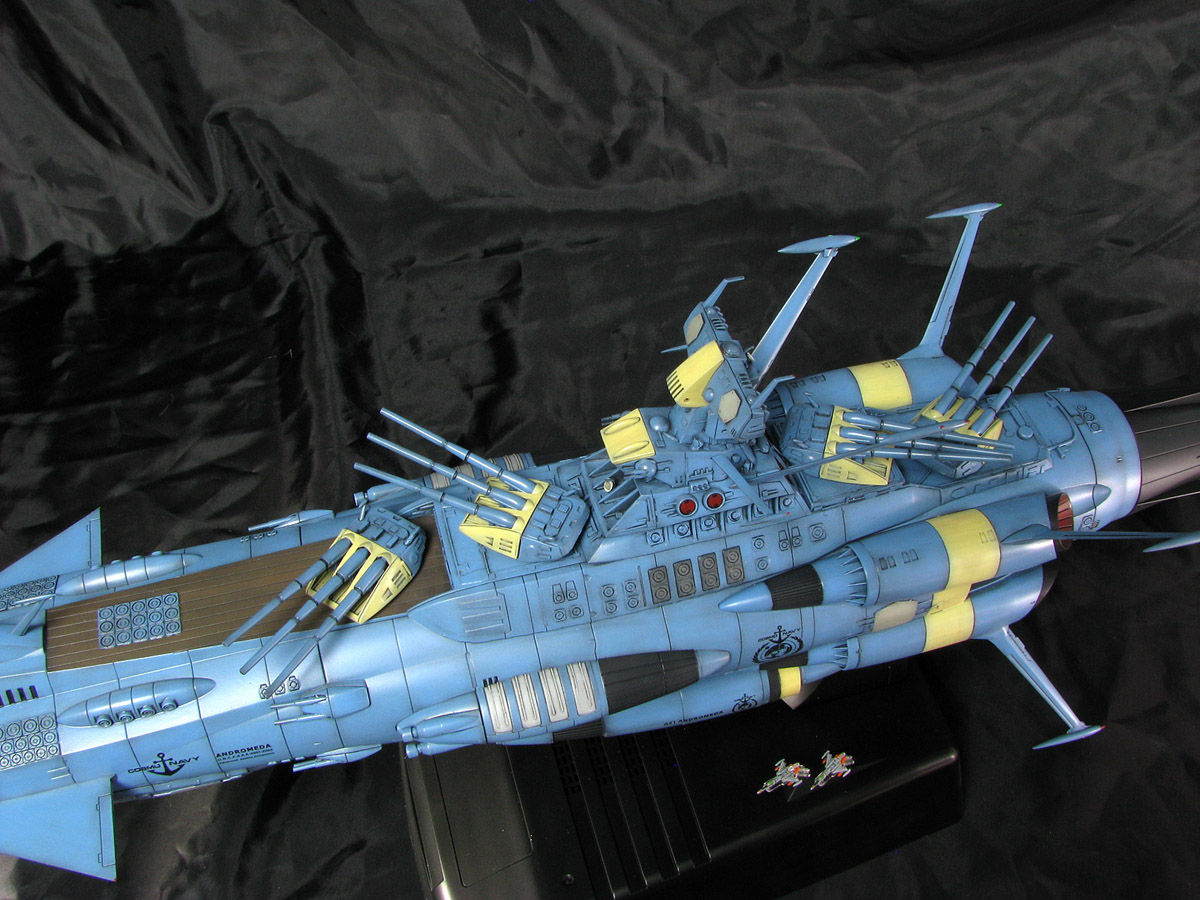 1/1000 バンダイ アンドロメダ級一番艦アンドロメダ 3艦目 制作