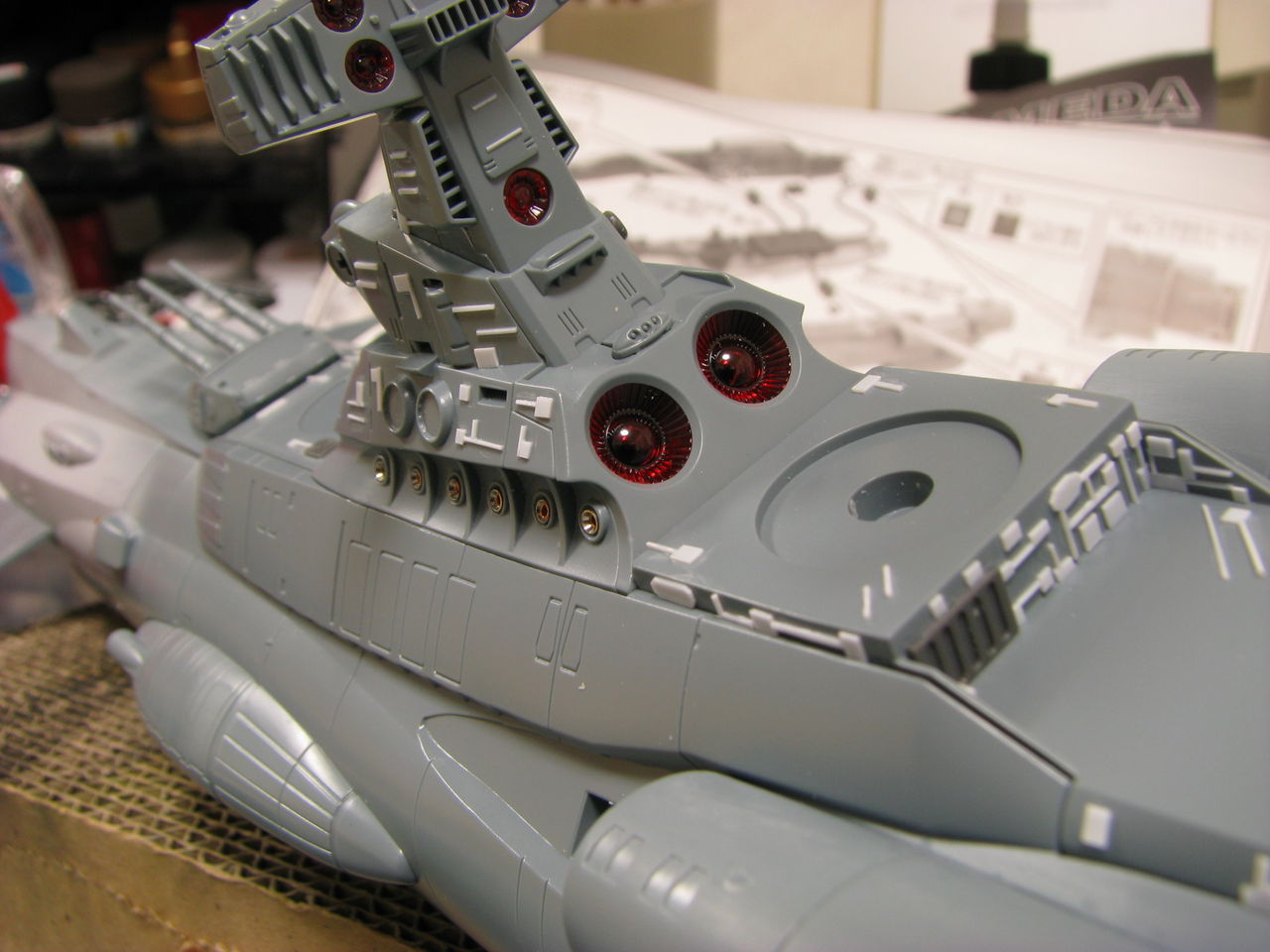 1/1000 バンダイ アンドロメダ級一番艦アンドロメダ 制作依頼品 ②