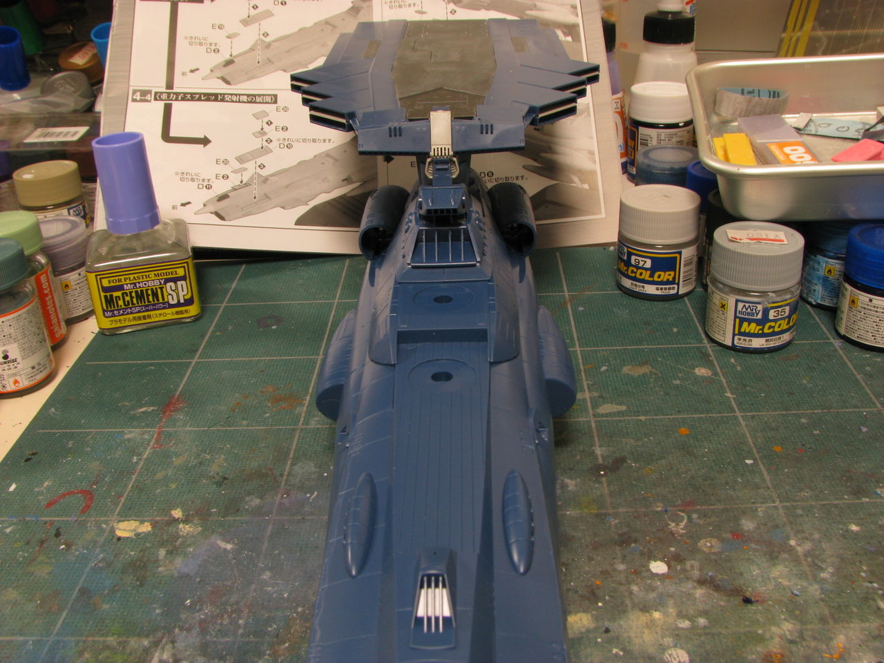 1/1000 バンダイ アンドロメダ級三番艦 アポロノーム 制作依頼品