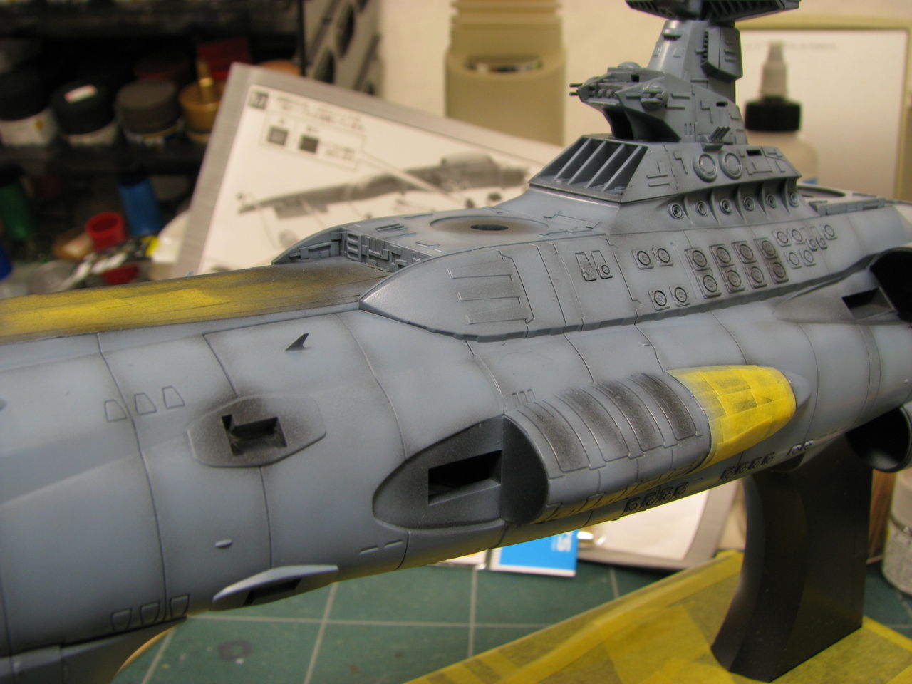 1/1000 バンダイ アンドロメダ級一番艦アンドロメダ 制作依頼品