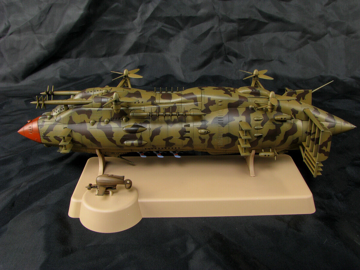 ファインモールド 天空の城ラピュタ 飛行戦艦ゴリアテ 制作依頼品 ④ 