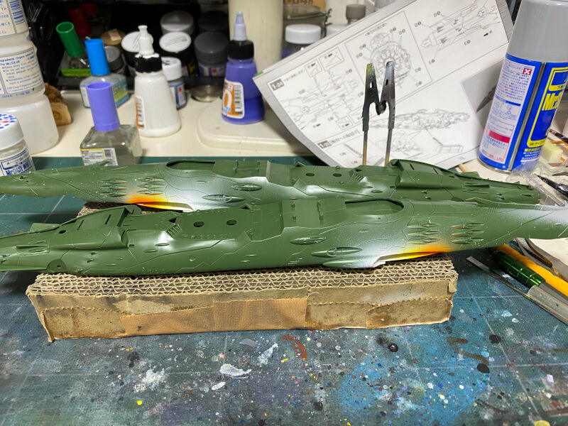 1/1000 バンダイ 大ガミラス帝国航宙艦隊 ガミラス艦セット4