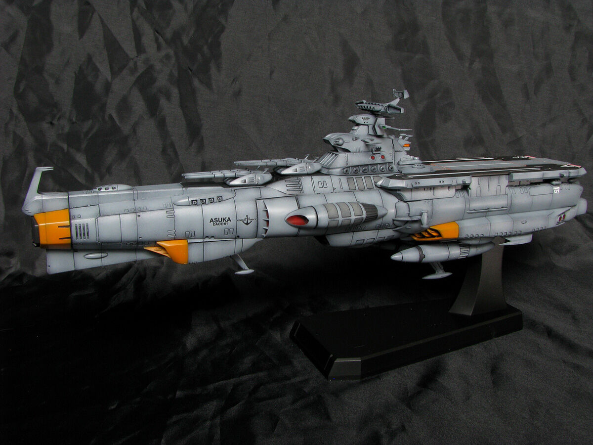 1/1000 バンダイ 宇宙戦艦ヤマト2205 補給母艦アスカ 制作