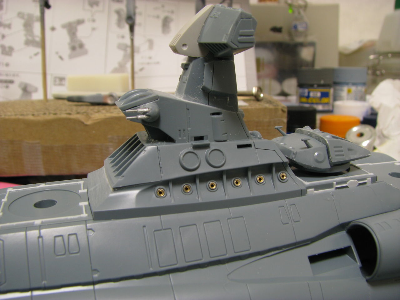 「ーー様製作ご依頼品」アンドロメダ級一番艦アンドロメダ(1/1000) 1/1000 バンダイ アンドロメダ級一番艦アンドロメダ 制作依頼品
