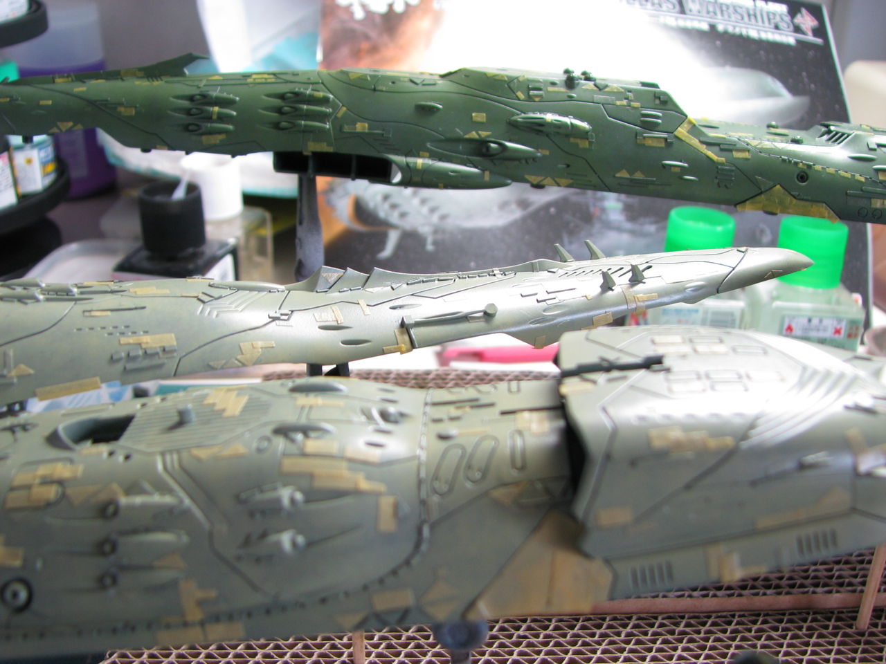 キ*0様 【宇宙戦艦ヤマト2199 ハイゼラード級航宙戦艦】約30cm 台座付 宇宙戦艦ヤマト2199［ハイゼラート級航宙戦艦&デラメヤ級強襲揚陸艦1
