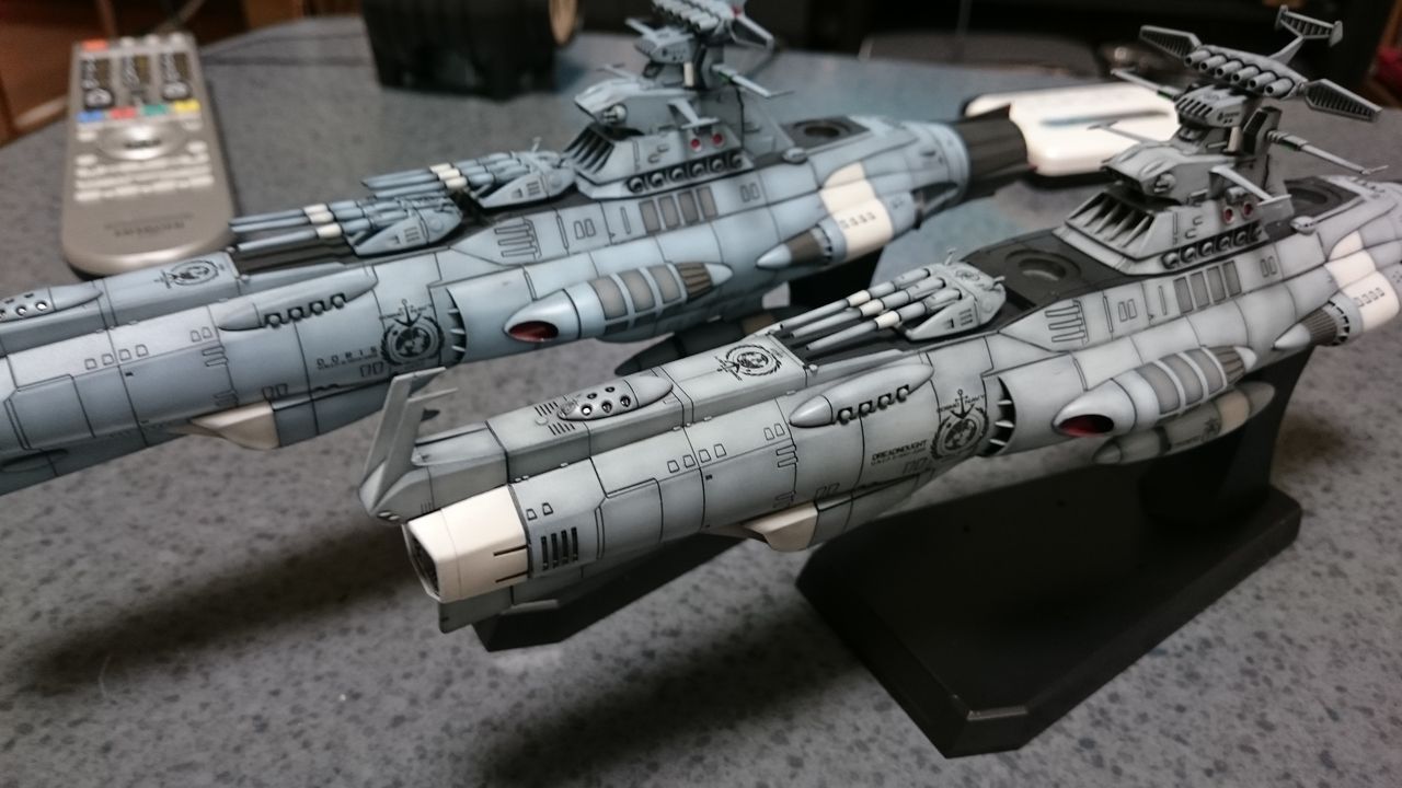1/1000 バンダイ 宇宙戦艦ヤマト2202 主力戦艦ドレッドノート ③