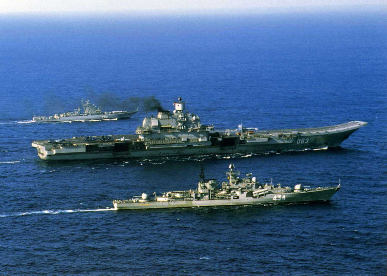 ロシア空母 アドミラル クズネツォフ また地中海へ 旧ロシア ソ連海軍報道情報管理部